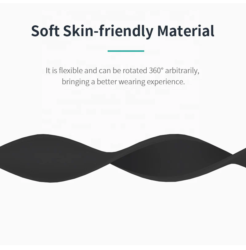 Elastic Solo Loop Band (Silicone For Apple Watch) Midnight Blue - Image 3